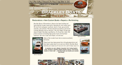 Desktop Screenshot of brackleyboats.com